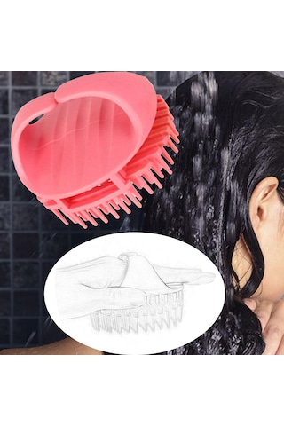 Homyl Şampuan Fırçası, Duş Saç Derisi Ovucu Dolaşık