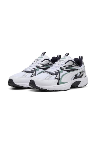 Puma Milenio Tech Beyaz Erkek Sneaker Beyaz-yesıl Çok Renkli