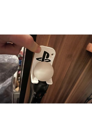 Ps5 Move 1 Konsol Duvar Askısı Yapışkanlı