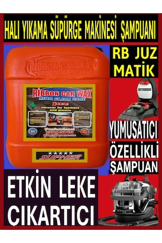Rb Juz Halı - Koltuk Yıkama Süpürge Makinesi Şampuanı 5 Kg