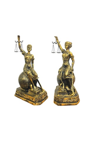 Lebron Avukat Adalet Kadın Heykeli