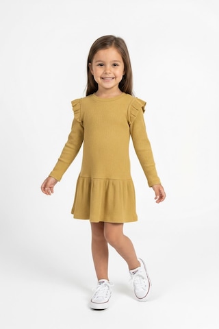 Miababy Modal Elbise Fırfırlı Sarı