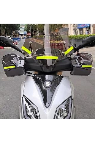 Motoanl Motosiklet Scooter Cross Vitesli Ve Atv El Rüzgar Koruma Siperlik
