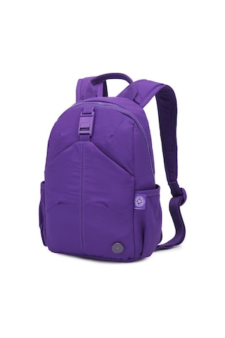 Smart Bags Mikro Poly Kumaş Küçük Boy Kadın Sırt Çantası 3334 Mor