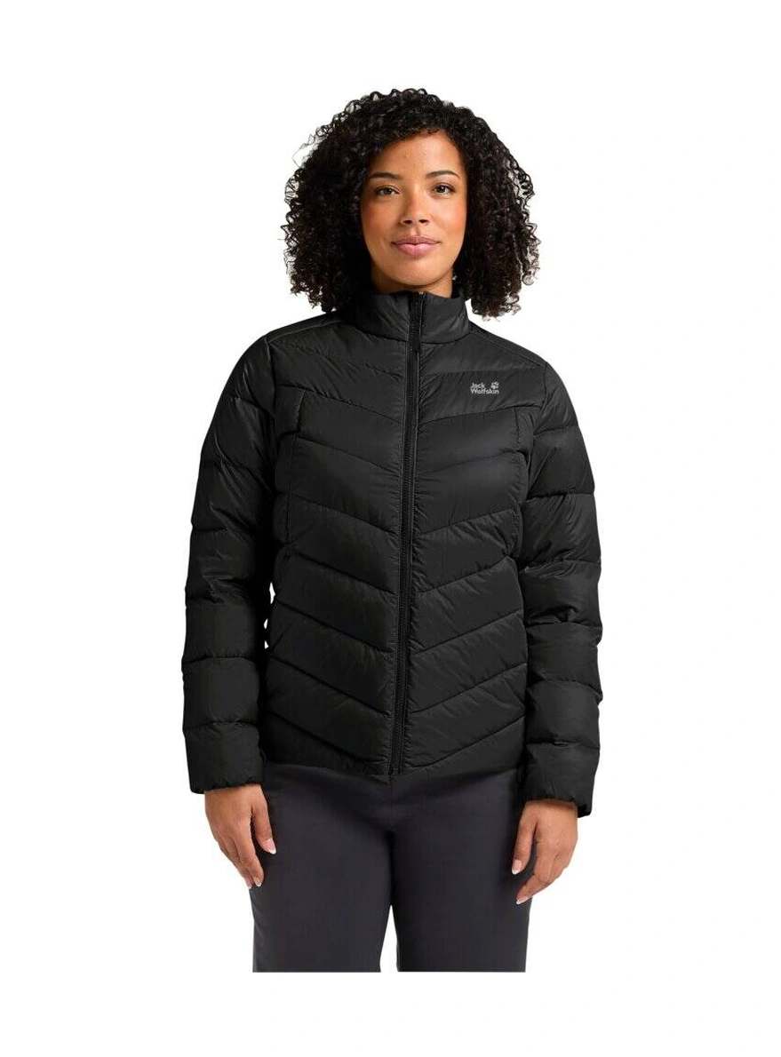 Jack Wolfskin Icecape 3in1 Down W Rds Kadın Outdoor Mont A65266 Black