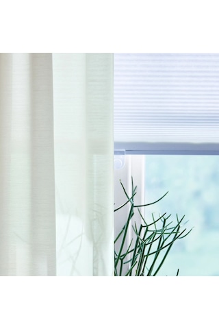 Ikea Hoppvals Stor Beyaz Perde 100x155cm