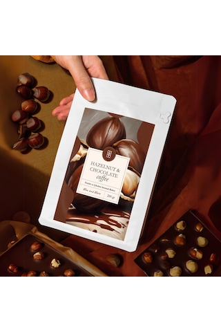 Hazelnut & Chocolate Coffee Fındık Ve Çikolata Aromalı Kahve Çeki