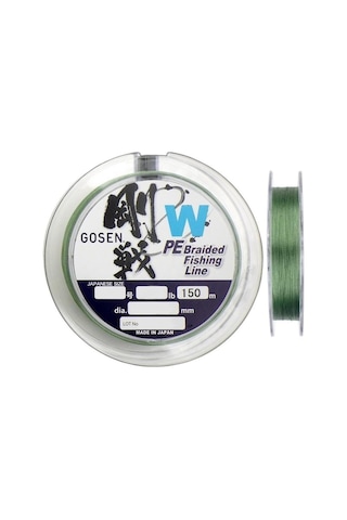 Gosen W4 Pe Örgü Misina # Pe 1,2 / 0,187 Mm Gosen W4 Pe Örgü Misina # Pe 1,2 / 0,187 Mm