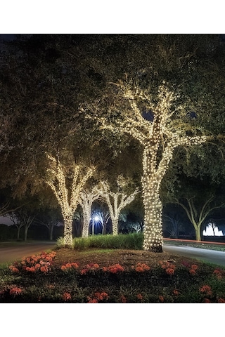 Animasyonlu Led Beyaz Işık 220v 10 Metre Ip44 Su Geçirmez 1 Adet