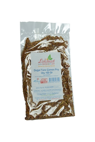 Lokman Avm Çemen Poy Otu Tane Doğal 100 G