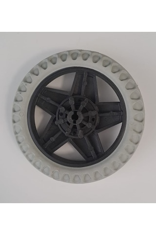 Leva Takmatik Pazar Arabası Tekeri Plastik Beyaz 1 Adet Fiyatıdır Diğer