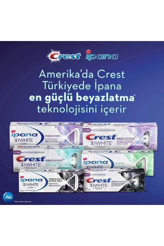 İpana 3D White Luxe Perfection Gelişmiş Beyazlık Diş Macunu 75 ML