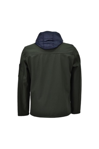 Erkek Kapüşonlu Spor Mont 85132 Bgl-st04172 Haki