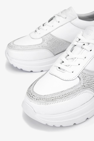 Valmenti Kadın Hakiki Deri Beyaz Sneakers & Spor Ayakkabı 1107 514 Bn Ayk Sk25-26 Byz/byz Suet/taslı Beyaz