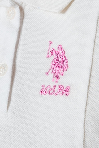 U.s. Polo Assn. Kız Bebek Beyaz Elbise Beyaz