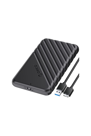 2.5 Inç Hdd Ssd Harici Slim Harddisk Kutusu 2020u3-bk Siyah