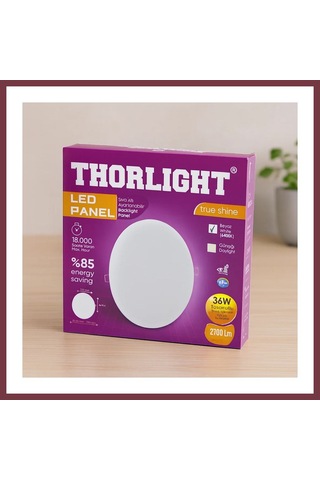 Storeşahin 36w 22cm Beyaz Led Panel 6400k 2700lm Sıva Altı Ayarlı Shn0720