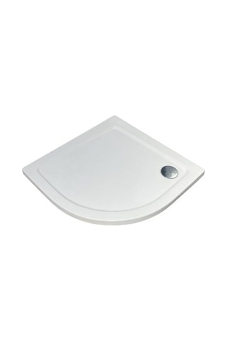 Genel Markalar - Monoflat Duş Teknesi Oval 90 90 Beyaz Oplo0007-