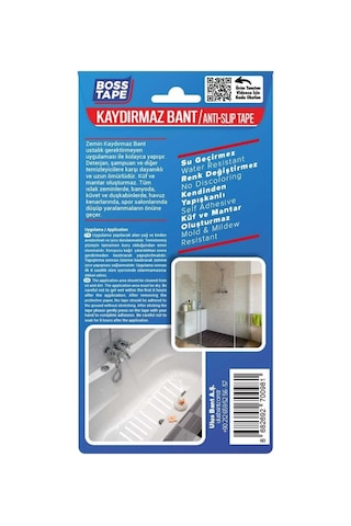 Siyah Zemin Kaydırmazlık Bandı