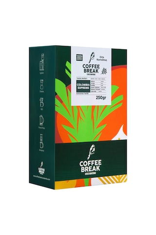 Coffee Break Coco Bambu Colombia Supremo 250 G