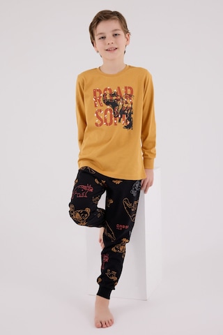 Rolypoly Erkek Çocuk Sarı Pijama Takımı Rp3672-c-v1