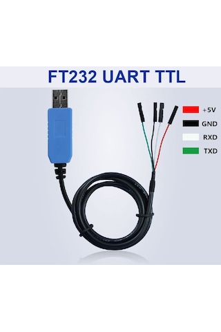 Ftdı Ft232 Rs232 Uart Ttl Usb Adaptör