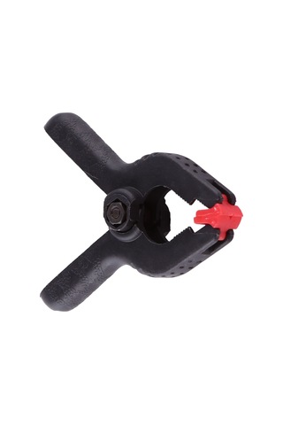 Lemestar 6 Adet Nylon Fotoğraf Stüdyosu Arka Plan Tutucu: Kauçuk Döşeme, Geniş Açılışlı, Sağlam Tutuş - Siyah Kırmızı