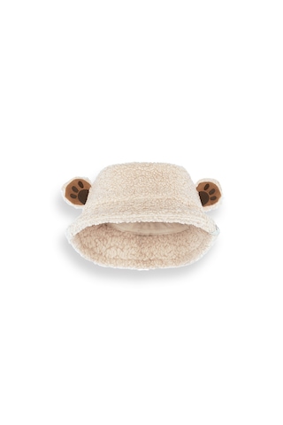 Denokids Uniseks Peluş Kulaklı Balıkçı Şapka Renkli