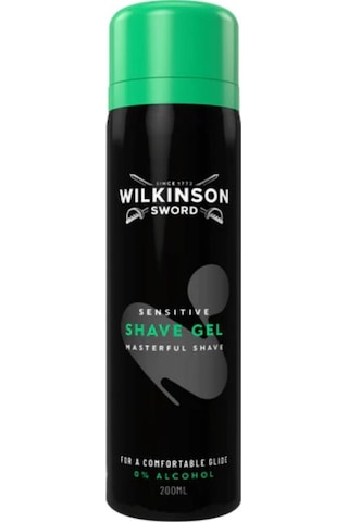 Wilkinson Sword Sensitive Erkek Tıraş Jeli 200 Ml Alkol İçermez Hassas Ciltler