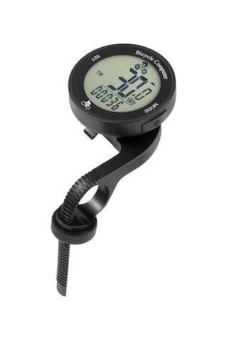 Aubyhe Siyah Arka Planlı Bisiklet Bilgisayarı, Led Işık Ve Canlı Veri Kaydı Hız, Mesafe, Kalori Çok Renkli