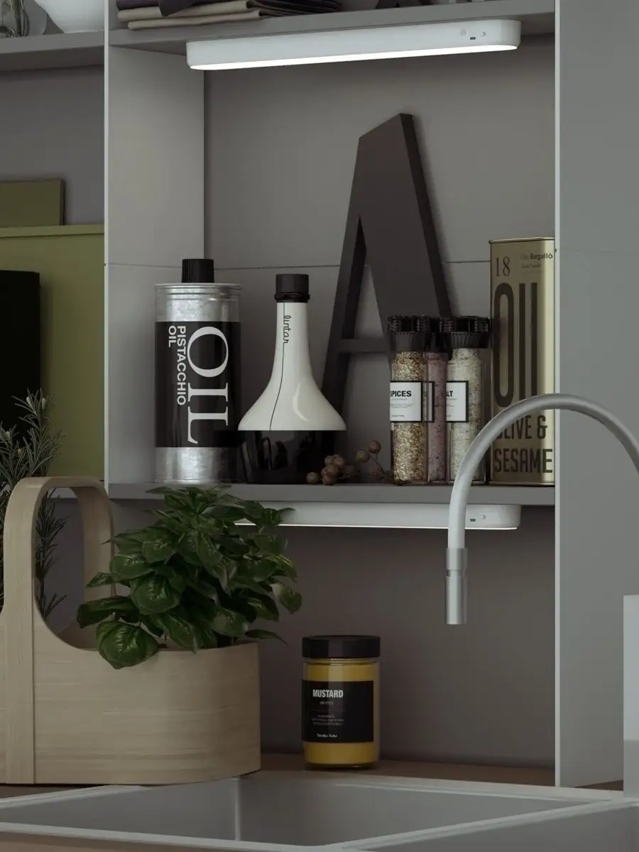 Lubimyj Svet Led Aynalı Lamba Kablosuz Aydınlatma 39409629 Beyaz