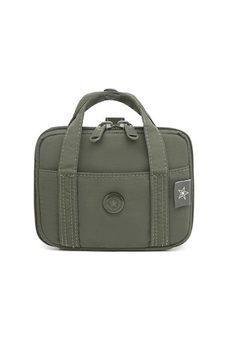 Smart Bags Mikro Poly Kumaş Askılı Mini Boy Kadın Cüzdanı 3346 Haki