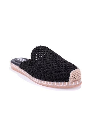 Dagoster Dza07-1155999 Siyah Triko Spor Kadın Terlik Siyah
