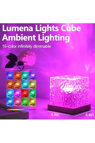 Kuzey Işıkları Lambası, Led Okyanus Dalgası Projektör Işığı