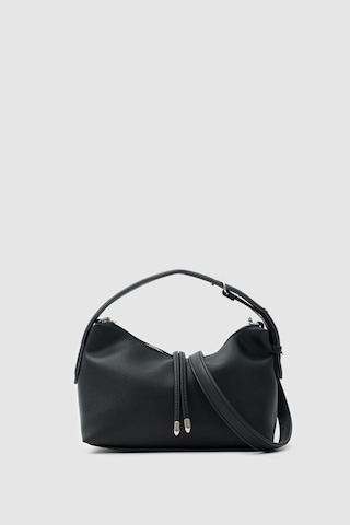 Shule Bags Lete El Ve Çapraz Çanta Siyah