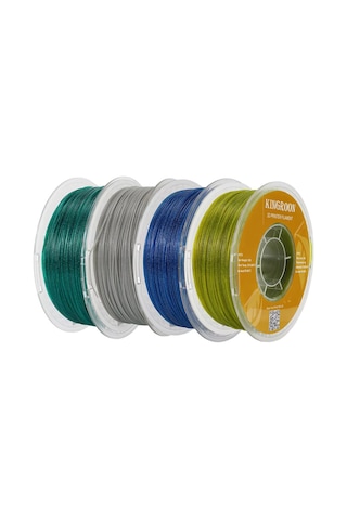 4 Adet Kingroon Pla Twinkling Filament Paket 4 Adet Kingroon Pla Twinkling Filament Paket