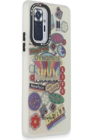 Uryport Xiaomi Redmi Note 10 Pro Kılıf Estoril Desenli Kapak - Estoril - 14 Çok Renkli