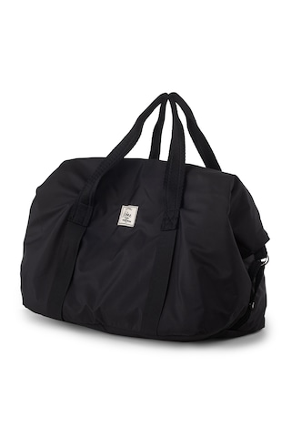 İcone Bag Icone Mat İçin Fermuar Kapamalı Yoga, Pilates, Fitness ,gym Spor Çantası Siyah