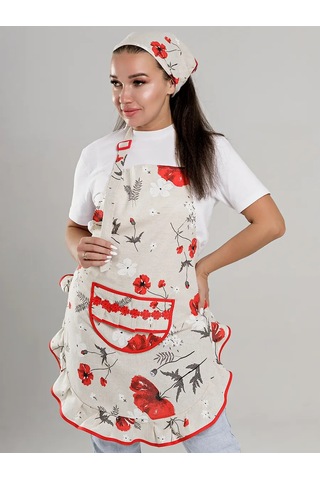 Kuhna V Gorosek Mutfak Önlüğü Keten 243417739 Aromatik