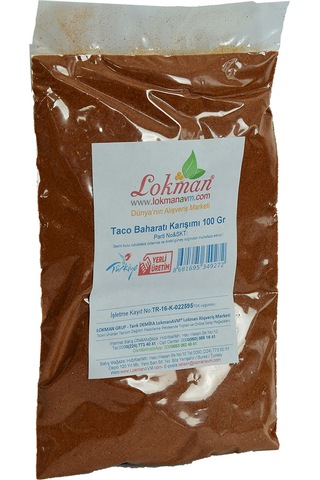 Lokman Avm Taco Baharatı Karışımı Paket 100 G
