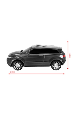 Siyah Şarjlı Lüks Suv Tasarımlı Usb/aux Çıkışlı Fm Radyolu Bluetooth Hoparlör Speaker
