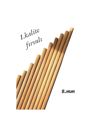 Ahşap Kavela Çıta Çubuk Kavela Yivli 8 Mm 30 Cm 50 Adet Ahşap Kavela Çıta Çubuk Kavela Yivli 8 Mm 30 Cm 50 Adet
