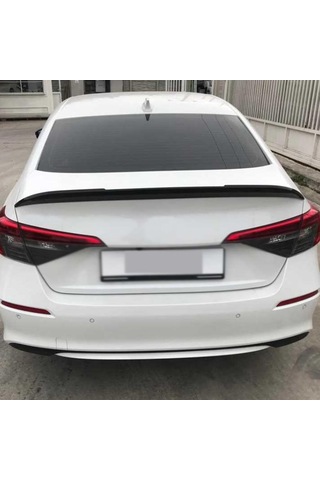 Honda Civic 2022+İçin Uyumlu Aero Spoiler - Piano Black