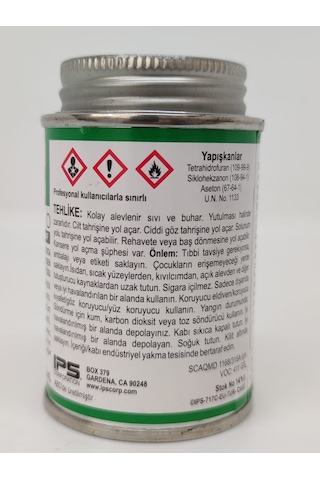 Pvc Yapıştırıcısı Weld-on 125 Gr