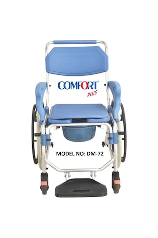 Comfort Plus Dm72 Banyo ve Tuvalet Özellikli Tekerlekli Sandalye
