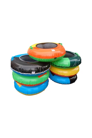 Karkay Şişme Kar Kızağı Karda Kayma Botu 3 Adet Çok Renkli