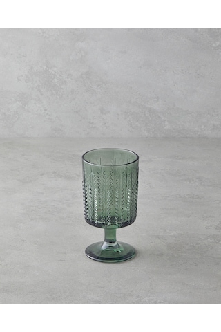 English Home Plantopia Cam 2'li Kadeh 370 Ml Yeşil