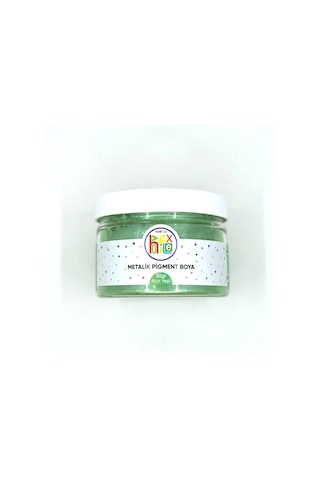 Epoksi Reçine Metalik Sedefli Pigment Toz Boya Açık Yeşil Renk 50 G