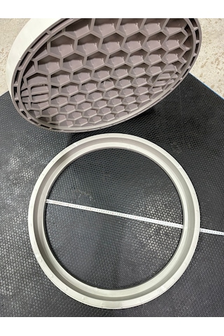 650 Mm Yuvarlak Rögar Kapağı / Çerçeve + Kapak