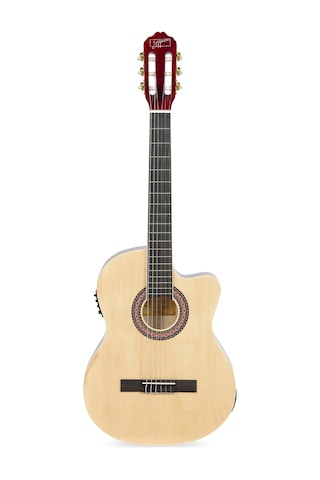 Zoppran Qcg10Csl İnce Kasa Elektro Klasik Gitar